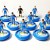 Subbuteo Andrew Table Soccer Dynamo Moscow Дина́мо Москва́ 2017-18 on WSB Professional bases